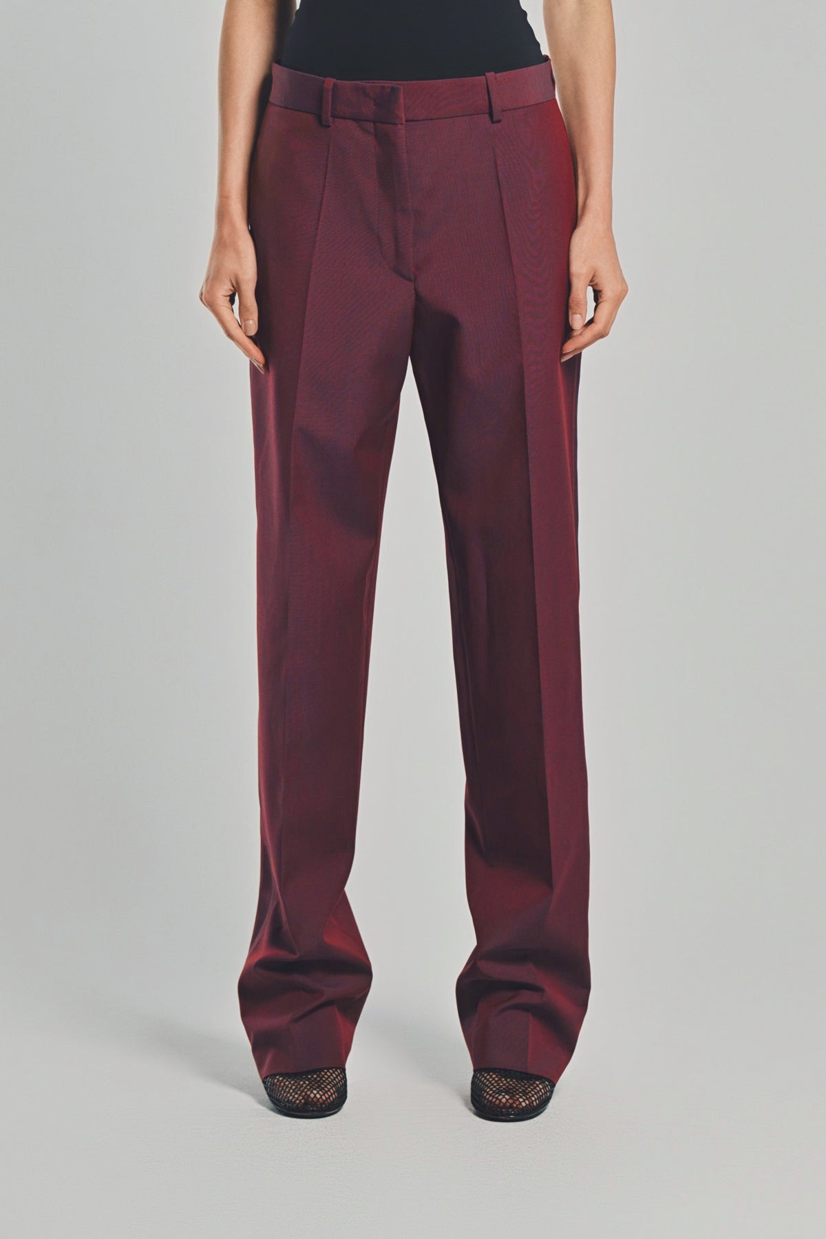 JIL SANDER | TUXEDO DETAIL PANTS
