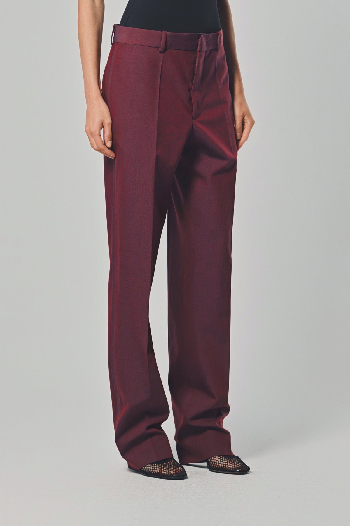 JIL SANDER | TUXEDO DETAIL PANTS