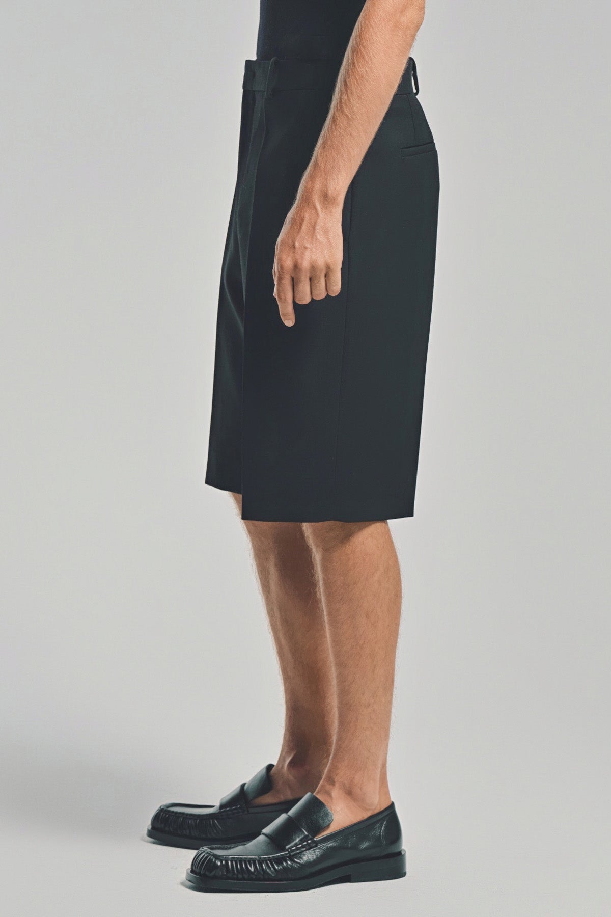 JIL SANDER | CREASE WOOL SHORTS