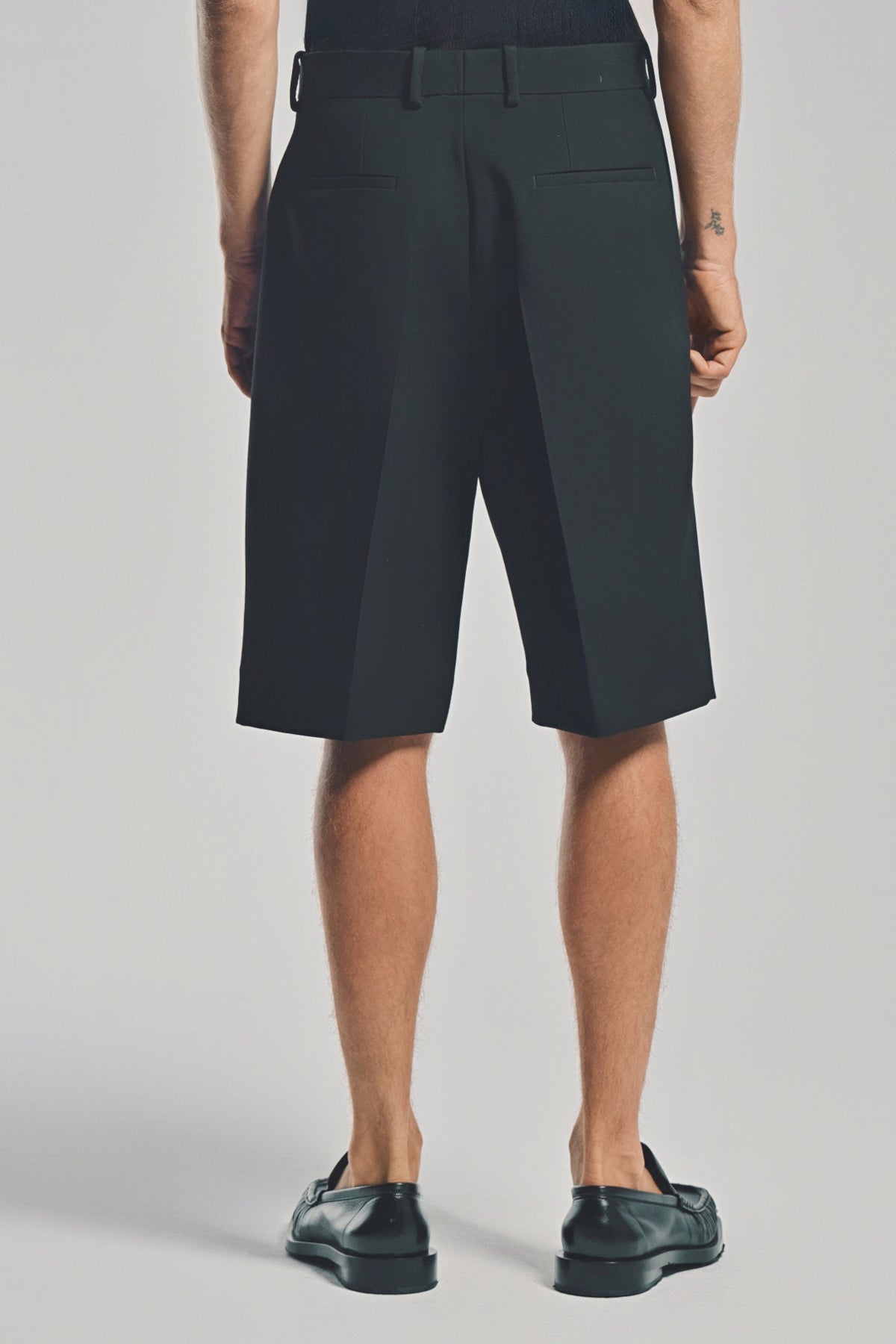 JIL SANDER | CREASE WOOL SHORTS