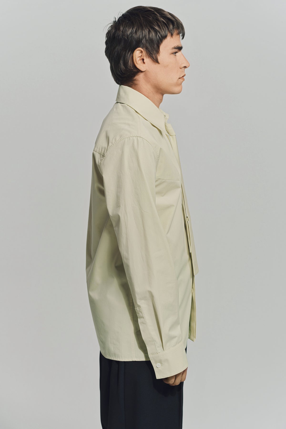 JIL SANDER | REGULAR FIT SHIRT WITH TIE