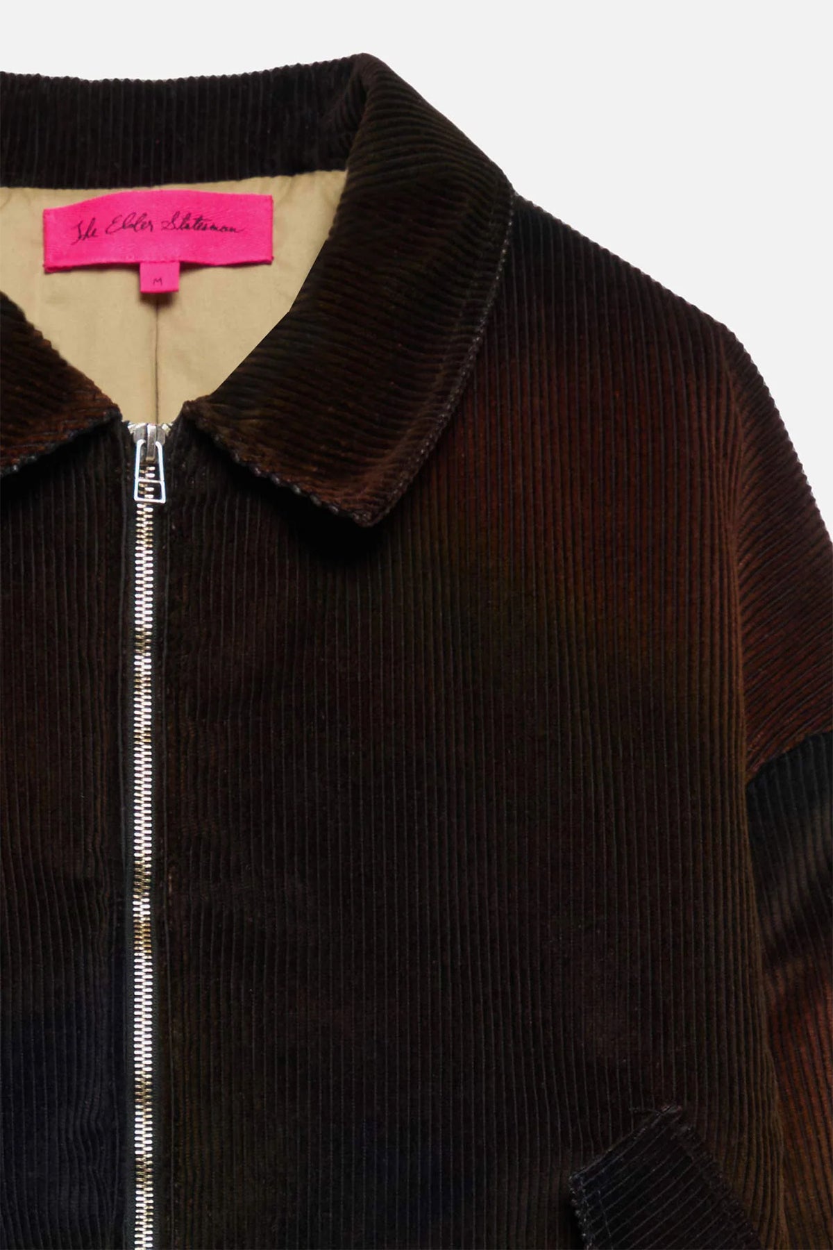 THE ELDER STATESMAN | OMBRE CORD BOXY JACKET