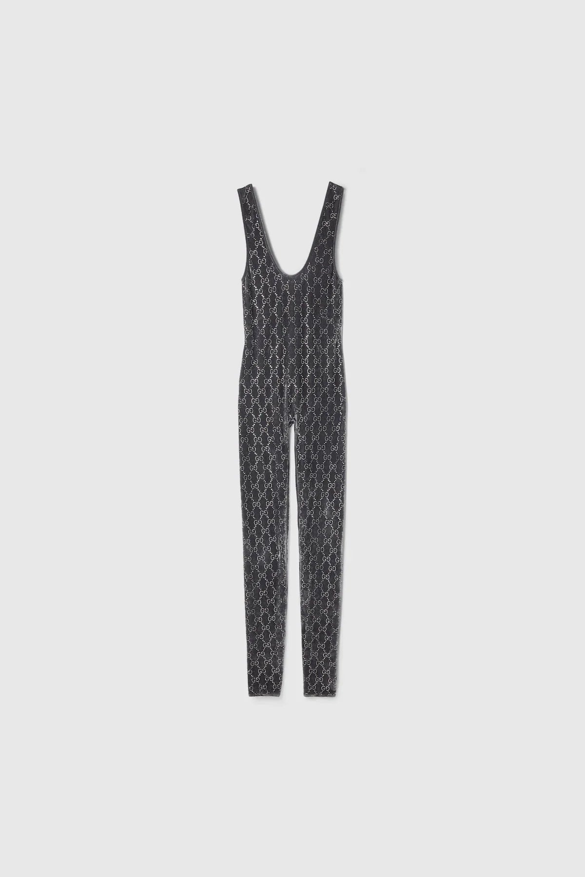 GUCCI | GG CRYSTAL EMBROIDERED JUMPSUIT