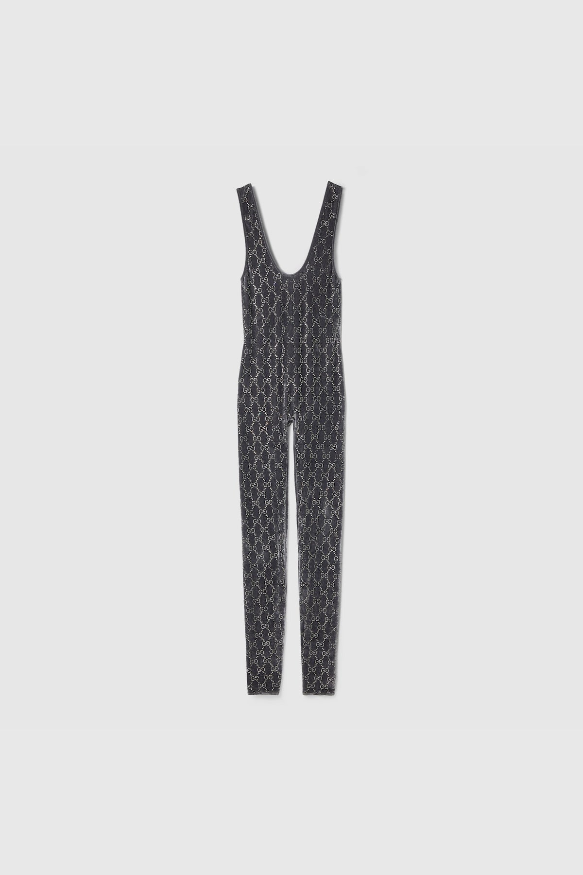 GUCCI | GG CRYSTAL EMBROIDERED JUMPSUIT