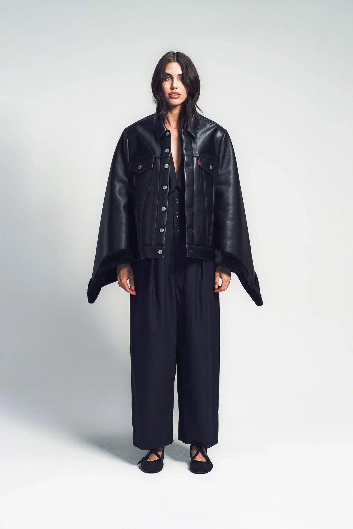 JUNYA WATANABE | LEVI'S FAUX LEATHER JACKET