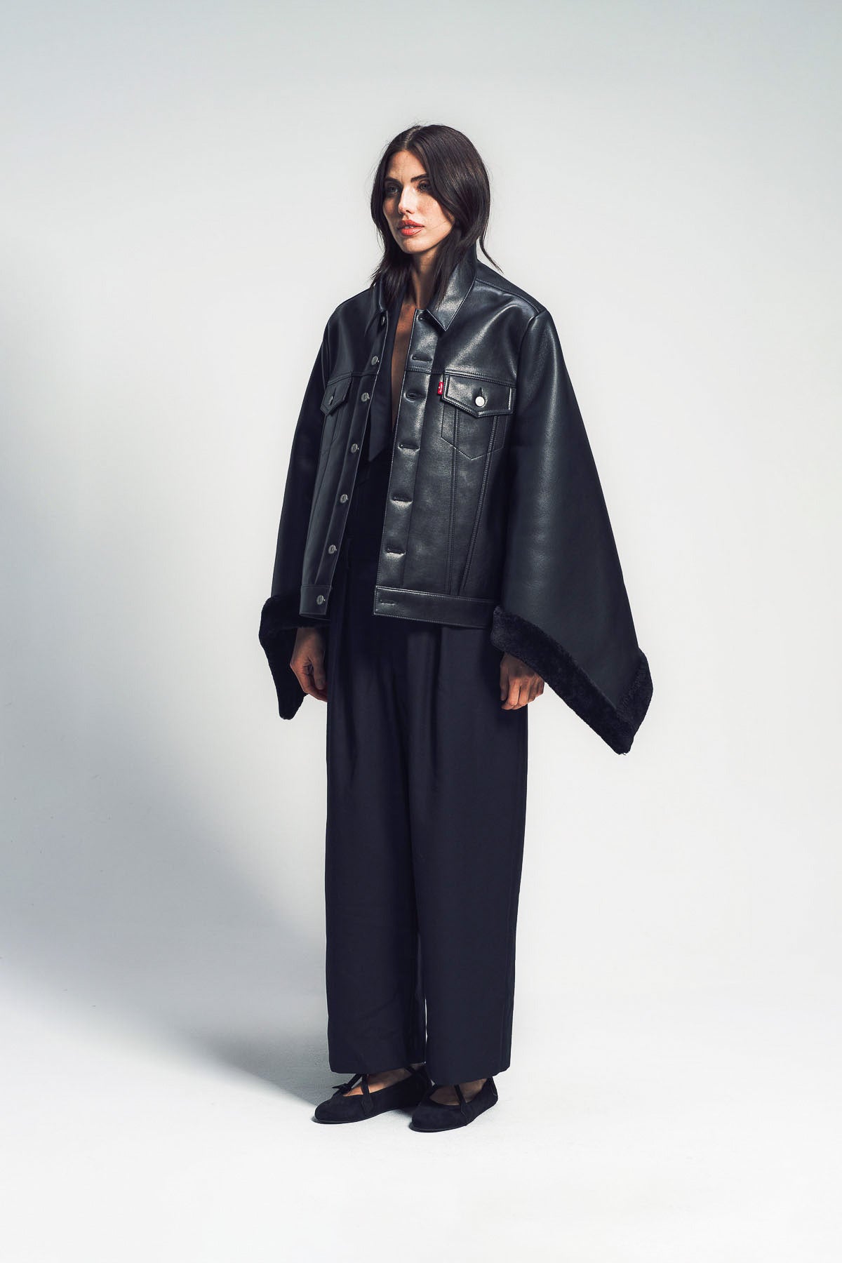 JUNYA WATANABE | LEVI'S FAUX LEATHER JACKET