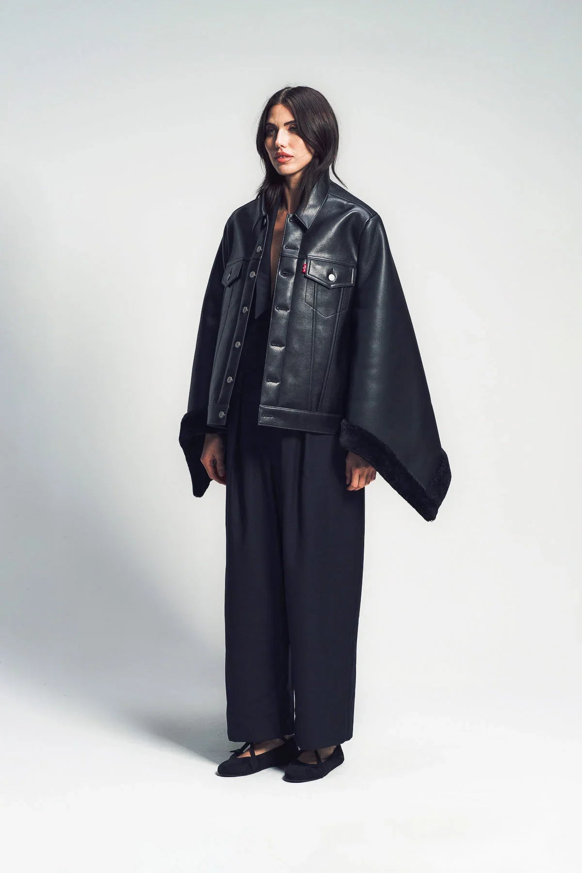 JUNYA WATANABE | LEVI'S FAUX LEATHER JACKET