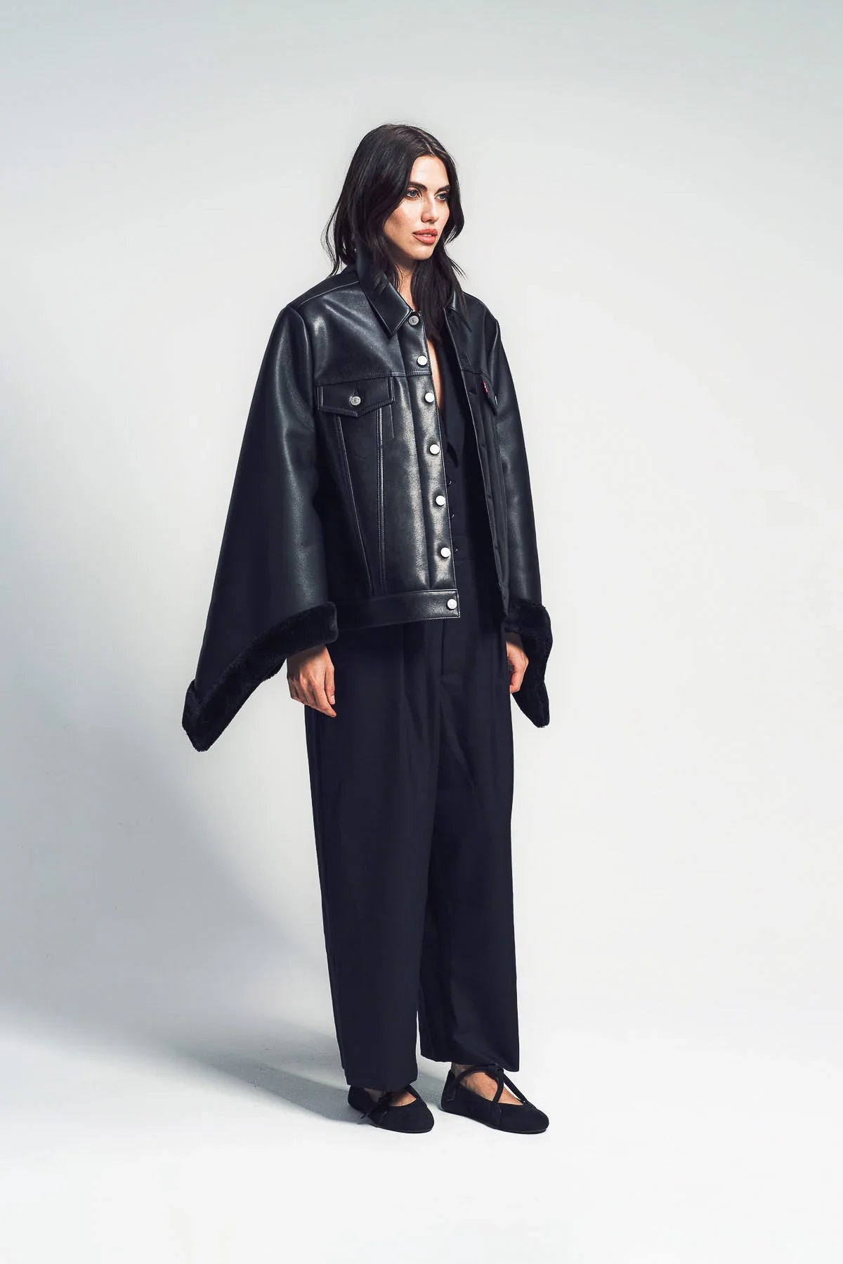 JUNYA WATANABE | LEVI'S FAUX LEATHER JACKET