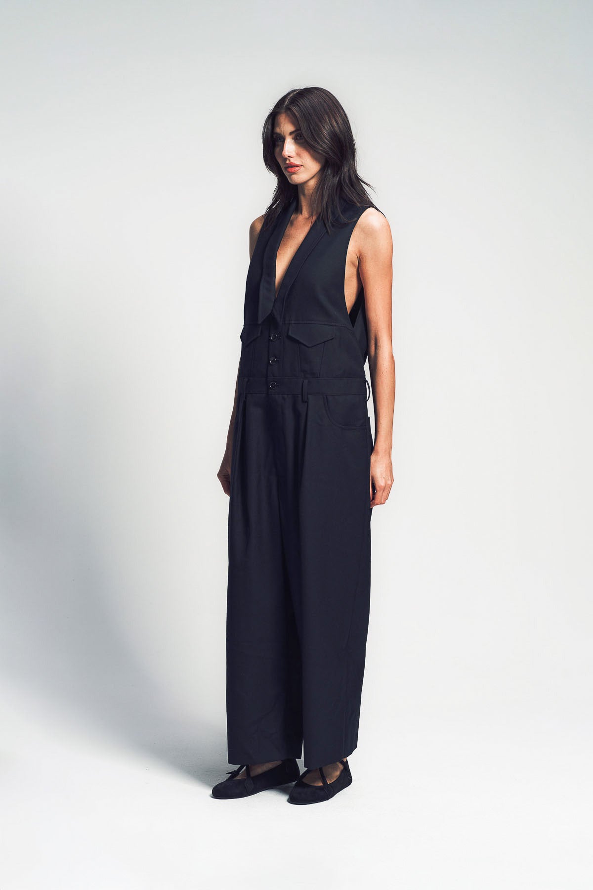 NOIR KEI NINOMIYA | WOOL JUMPSUIT