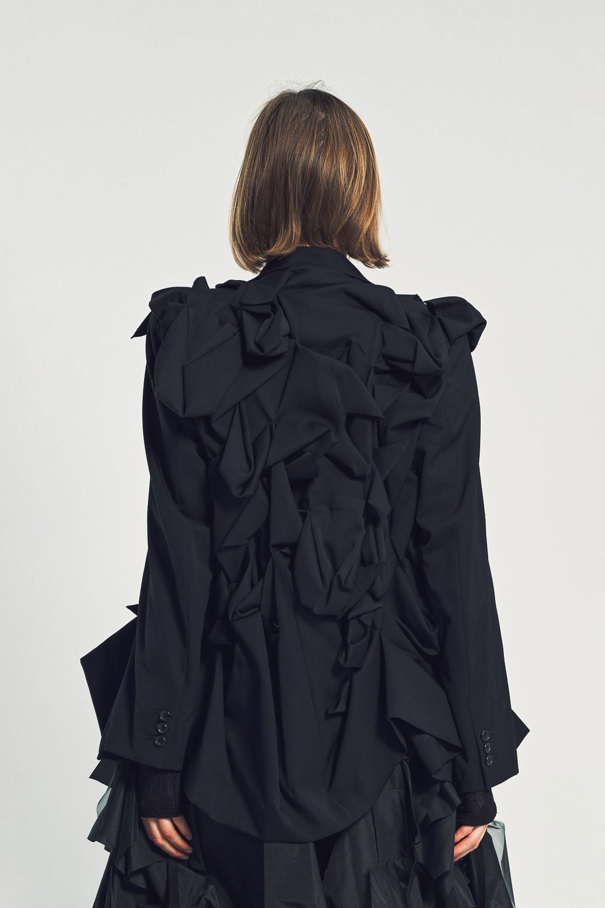 COMME DES GARCONS | WOOL GABARDINE BLAZER