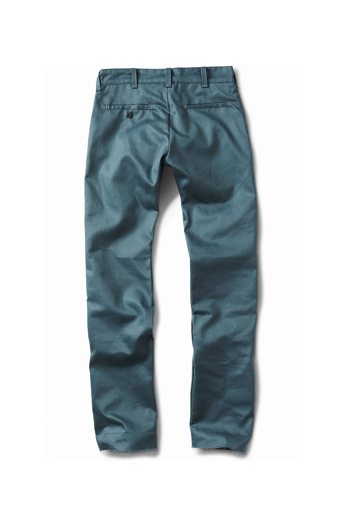 SCHAEFFER'S GARMENT HOTEL | JAPANESE WAXED CHINO PANTS IN AQUA TEAL - MAXFIELD LA