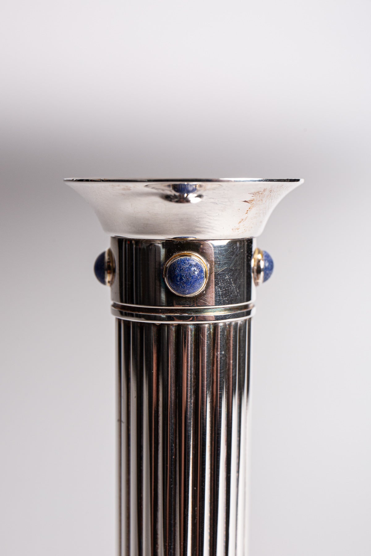 CARTIER | 1990 SILVER PLATED BUD VASE