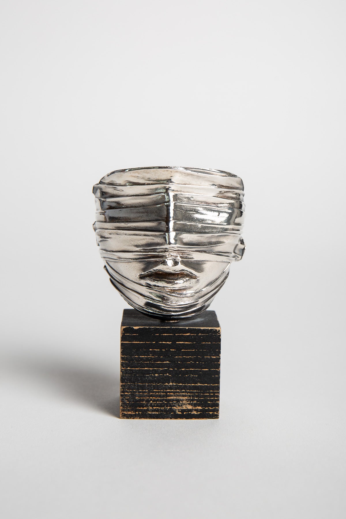 IGOR MITORAJ | 1977 VEILED FACE SCULPTURE