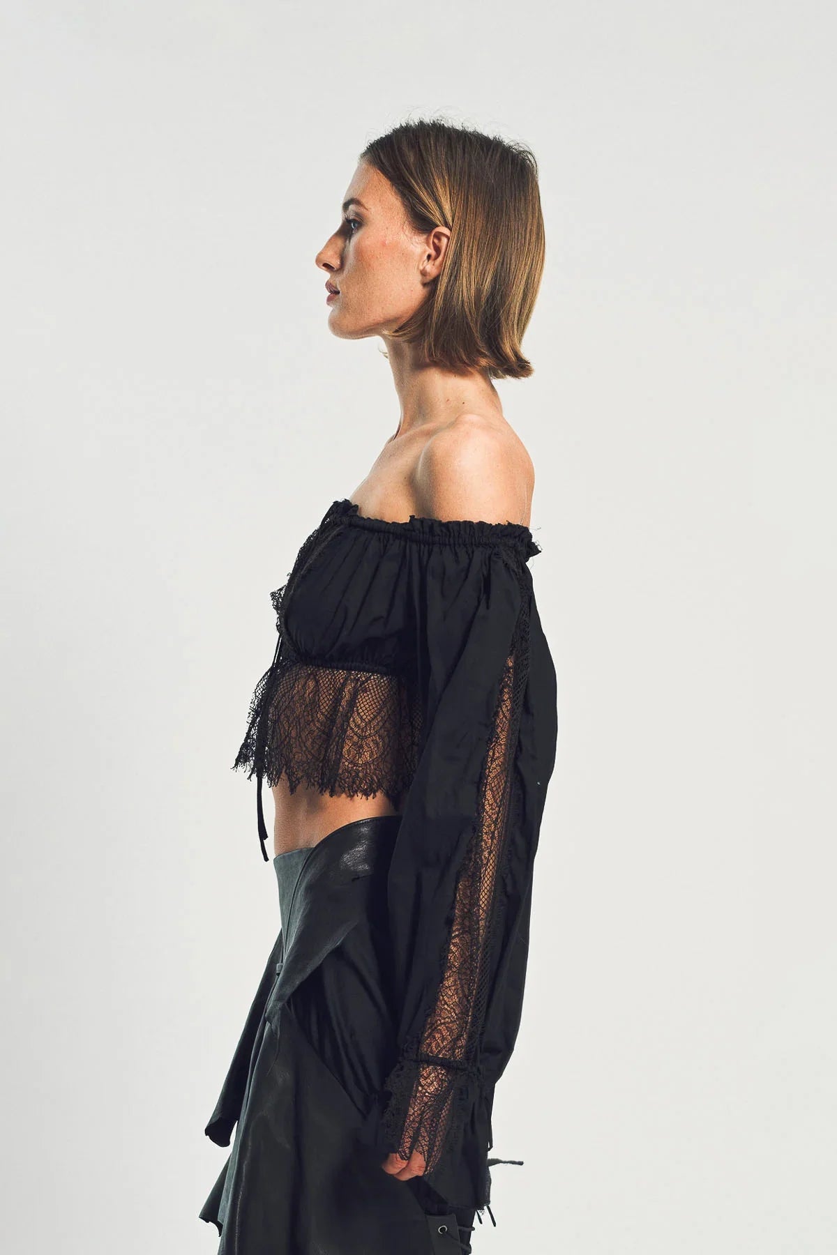 ANN DEMEULEMEESTER | JORUNN CROP TOP