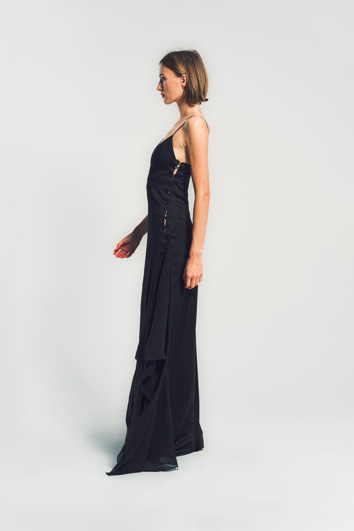 ANN DEMEULEMEESTER | OTTILIE LONG DRESS