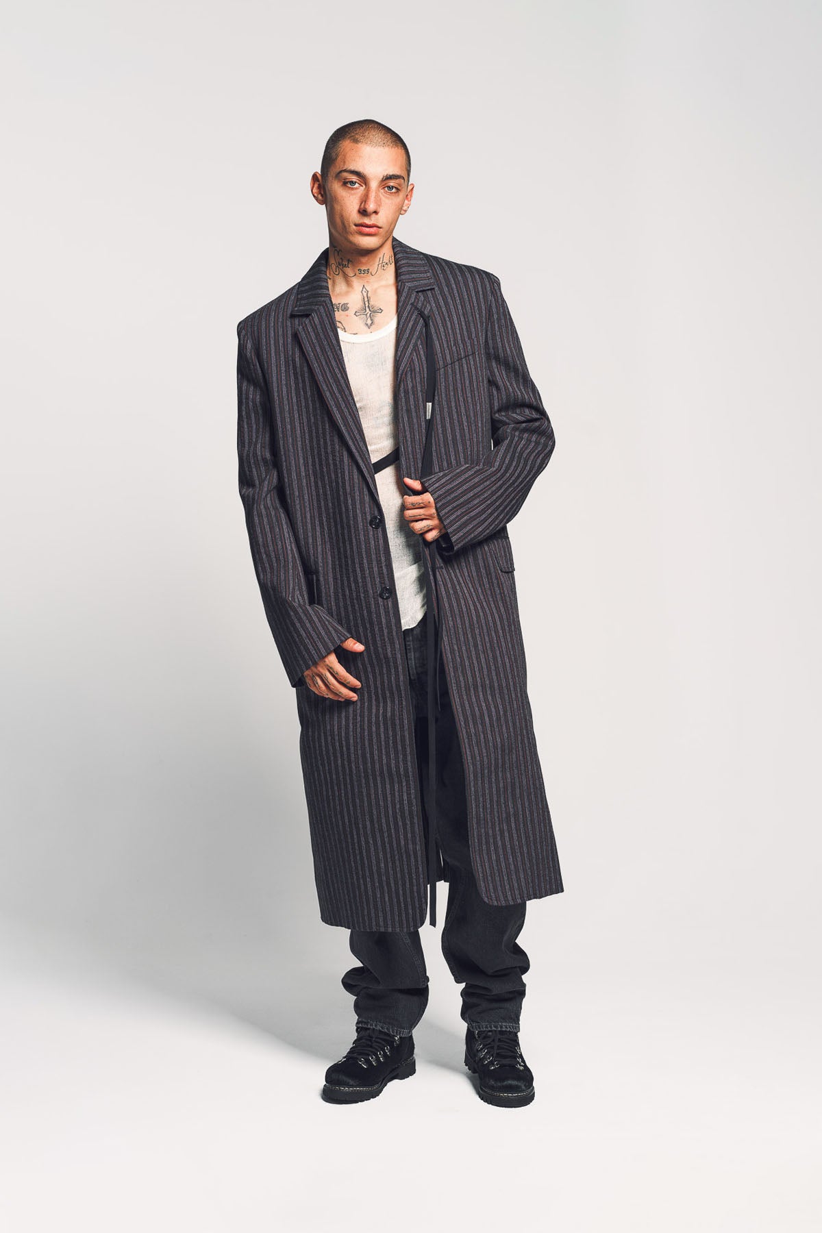 ANN DEMEULEMEESTER | BAAF STRAIGHT TAILORED COAT