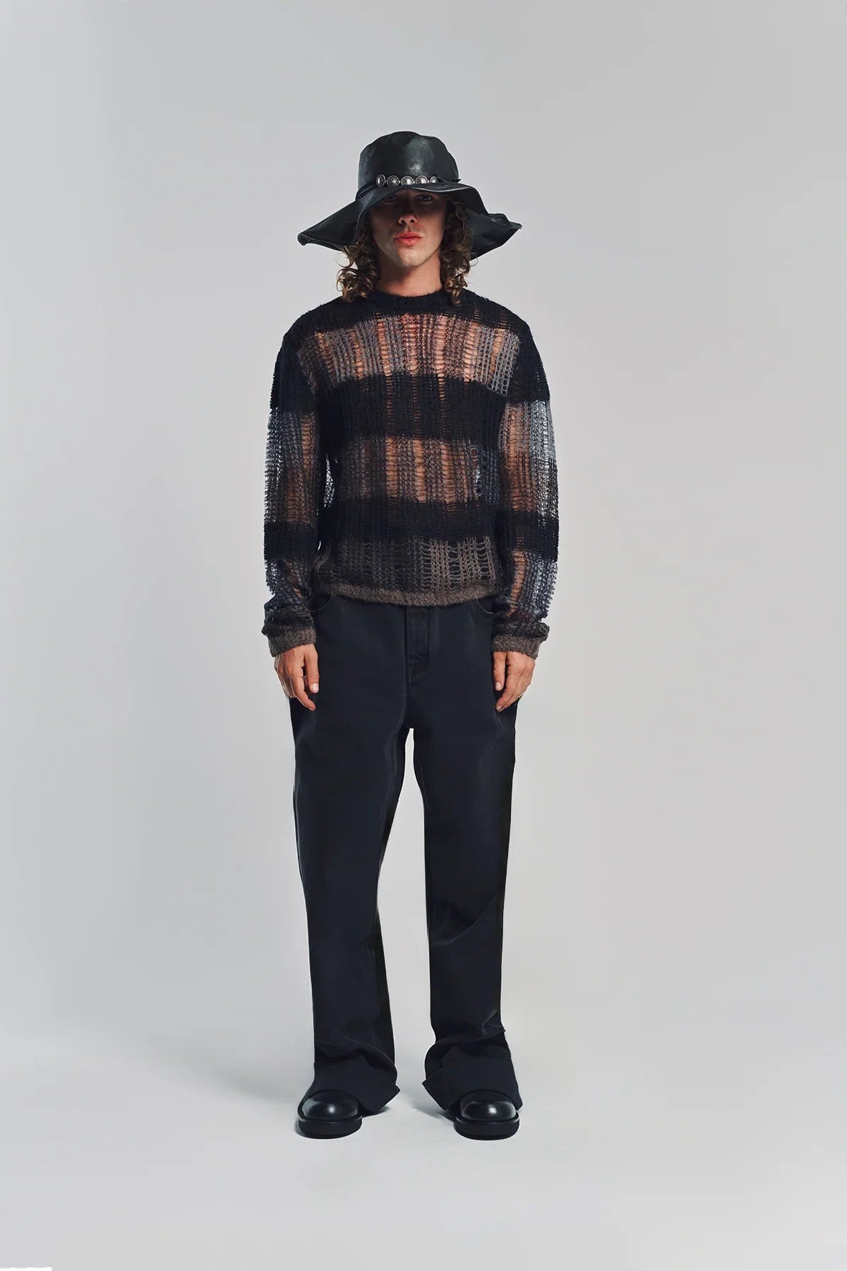 ANN DEMEULEMEESTER | POLIET SLIM CREWNECK