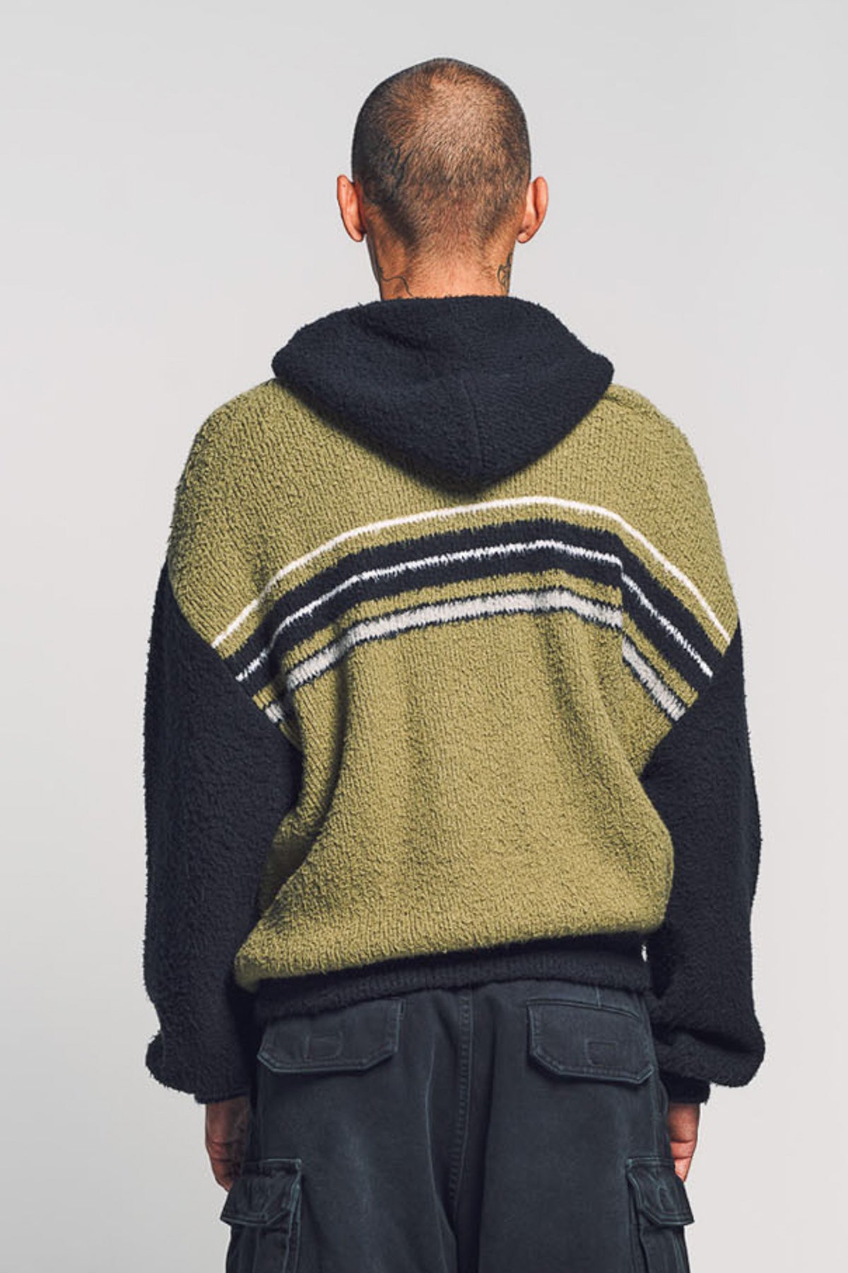 BALENCIAGA | FLUFFY ZIP-UP HOODIE