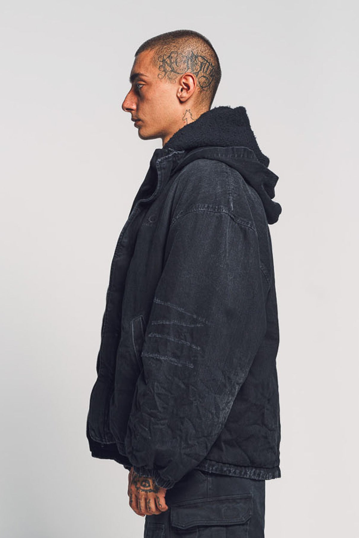BALENCIAGA | HOODED WORKWEAR JACKET