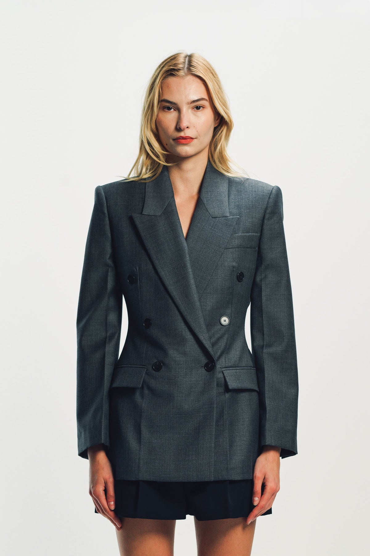 GIVENCHY | DOUBLE-BREASTED JACKET IN WOOL