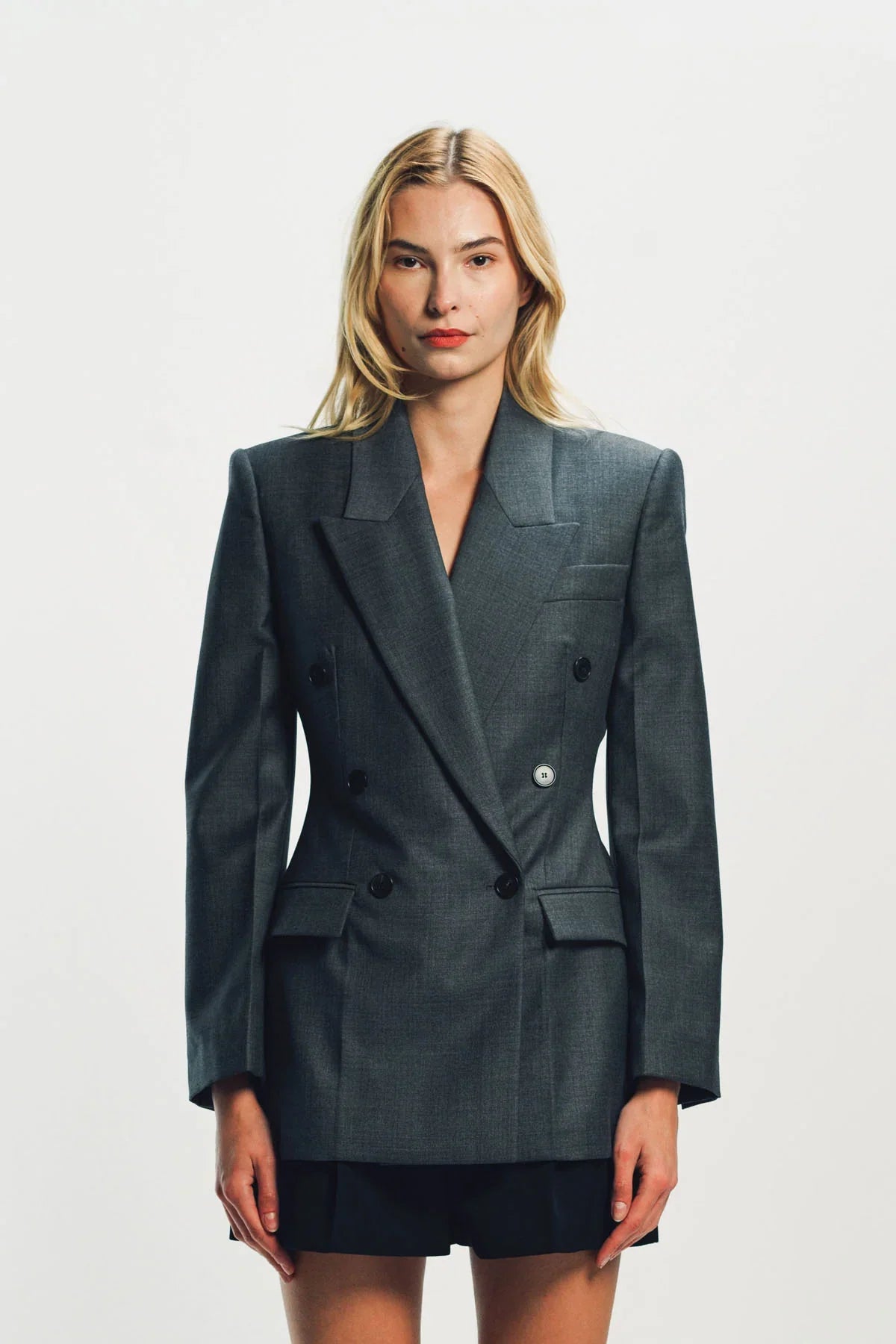 GIVENCHY | DOUBLE-BREASTED JACKET IN WOOL