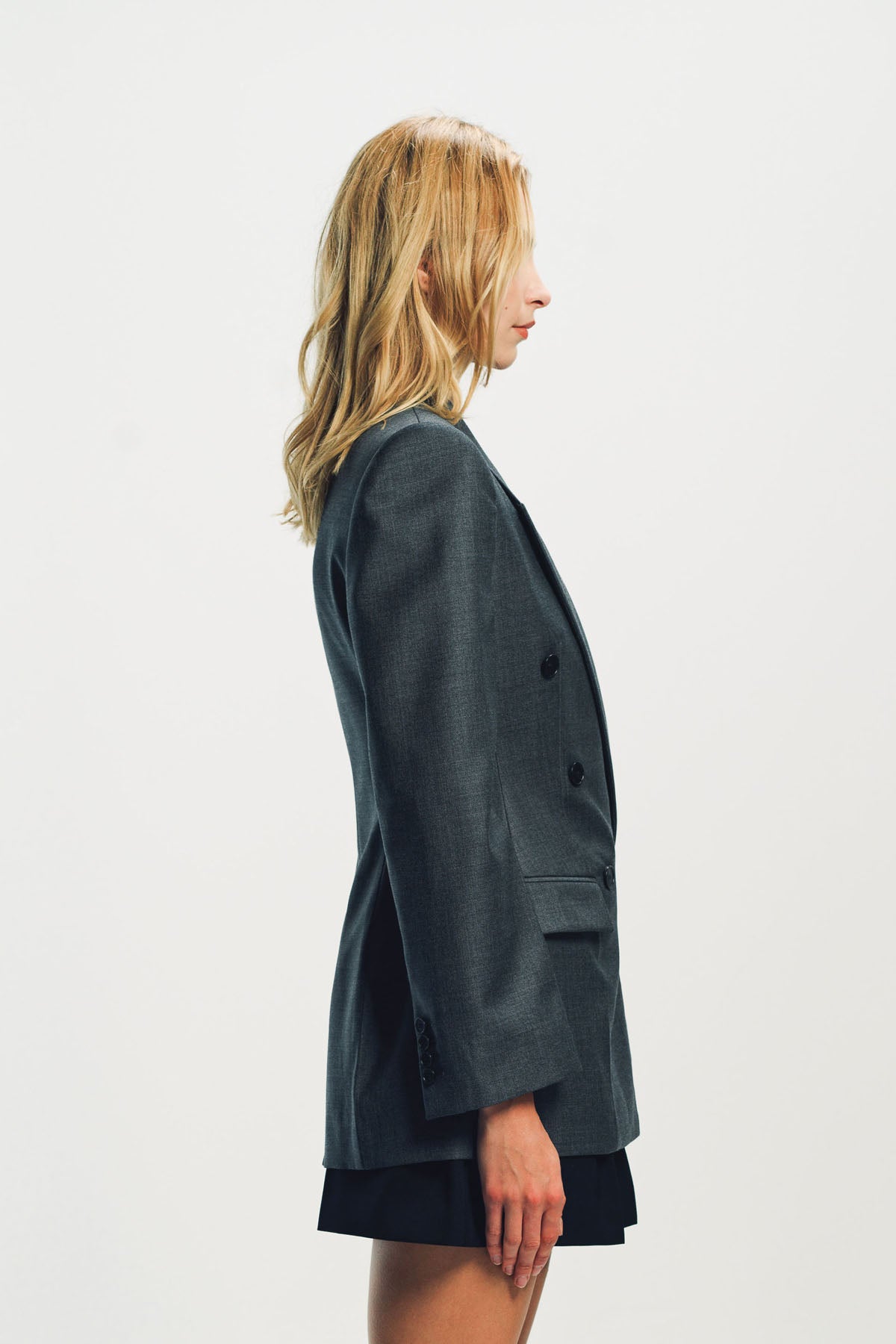 GIVENCHY | DOUBLE-BREASTED JACKET IN WOOL