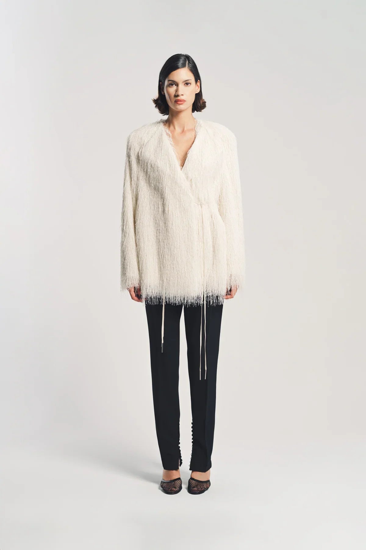 DRIES VAN NOTEN | FRINGED JACKET