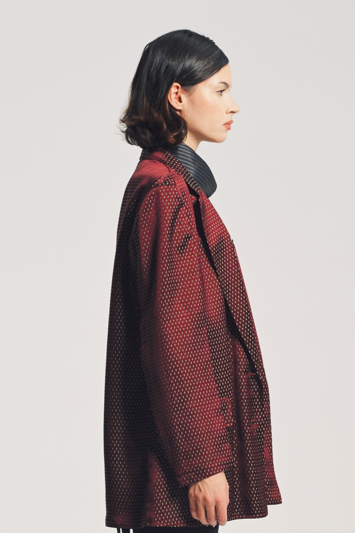 DRIES VAN NOTEN | DIAMOND JACQUARD BLAZER