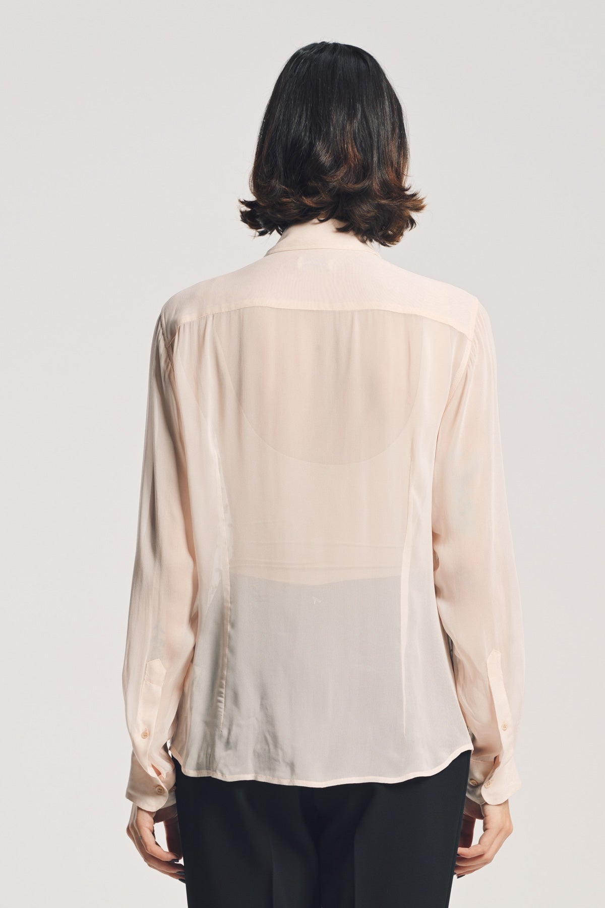 DRIES VAN NOTEN | LONG SLEEVE EMBELLISHED SHIRT