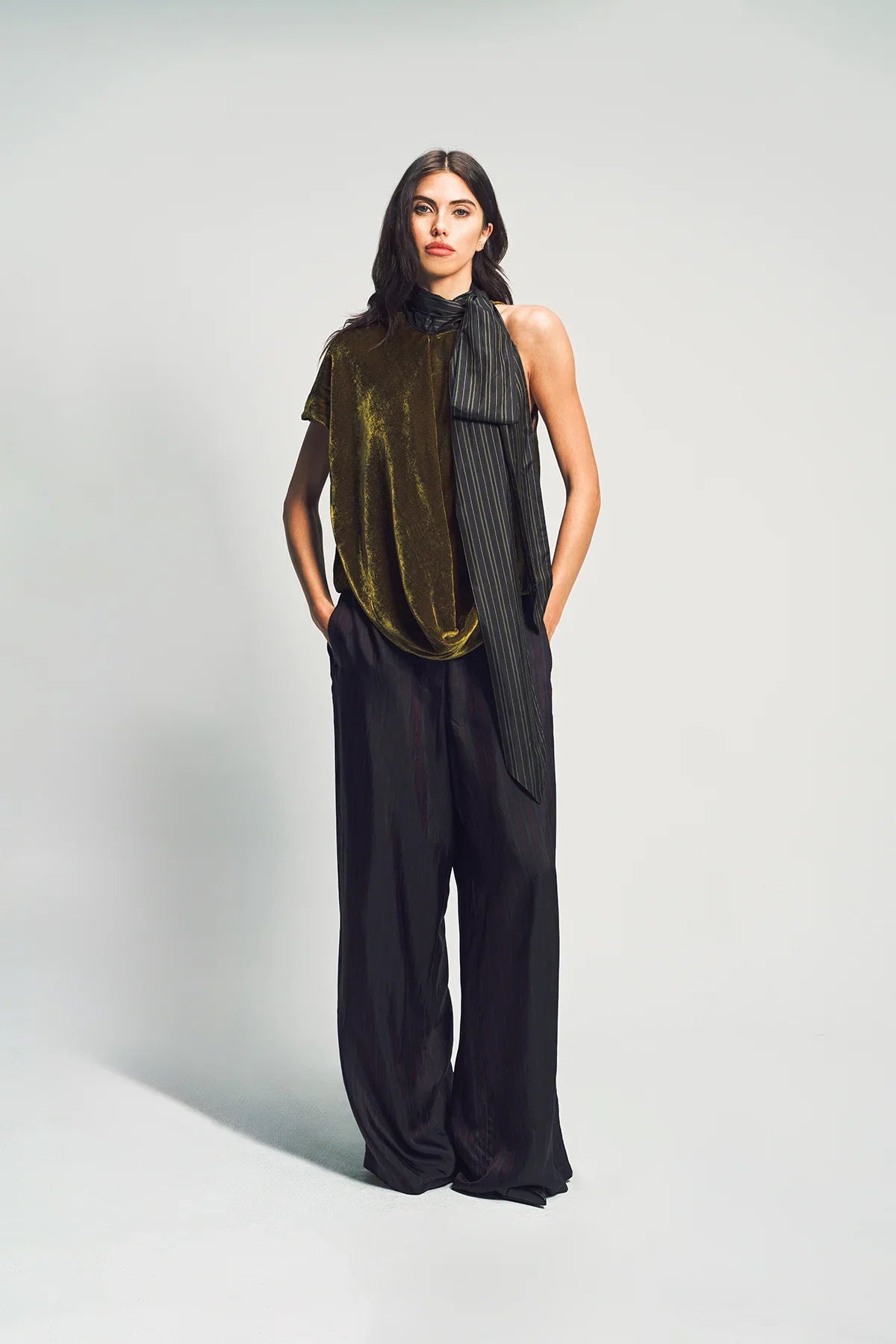 DRIES VAN NOTEN | CRESTA VELVET TOP