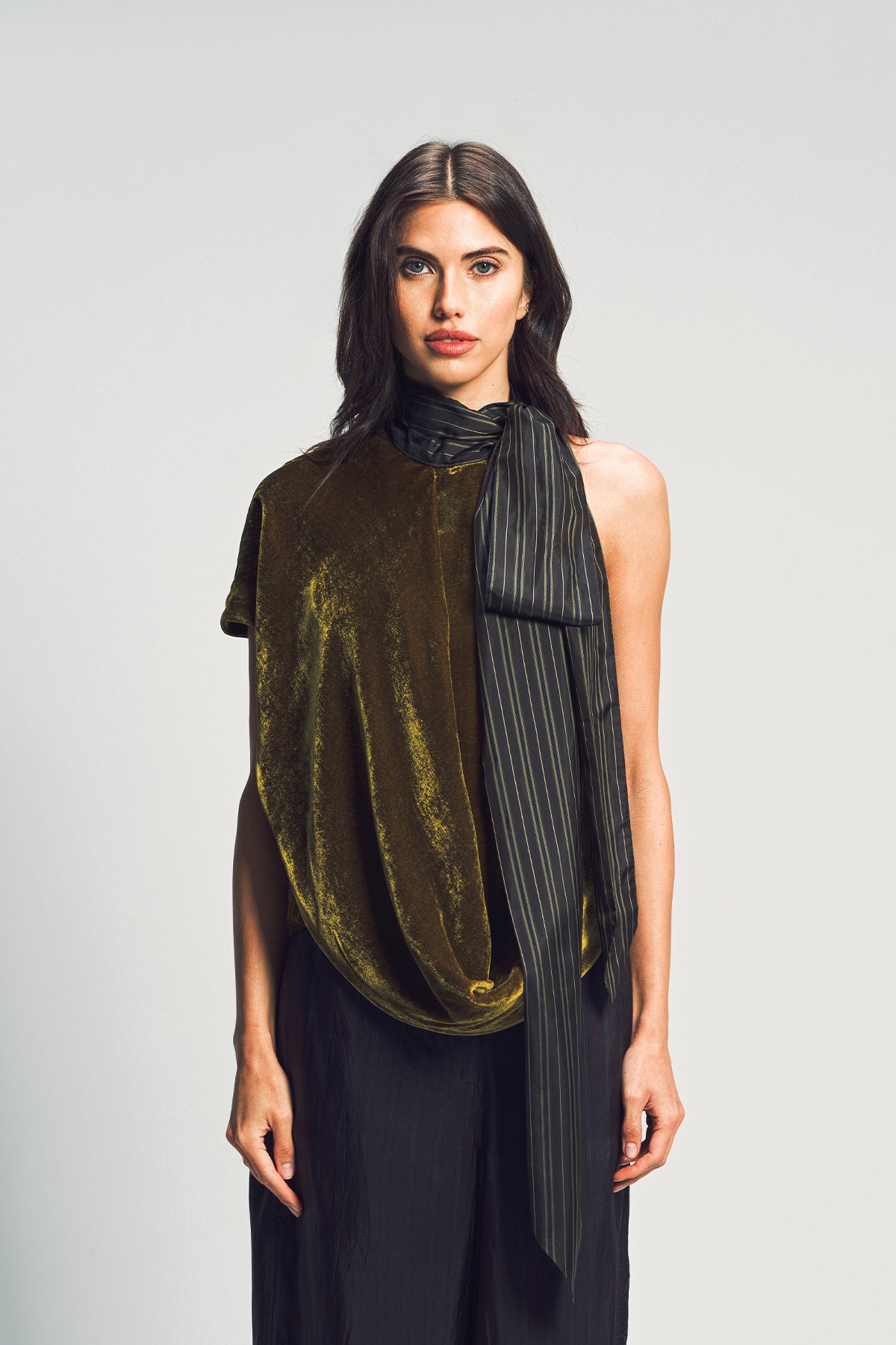 DRIES VAN NOTEN | CRESTA VELVET TOP