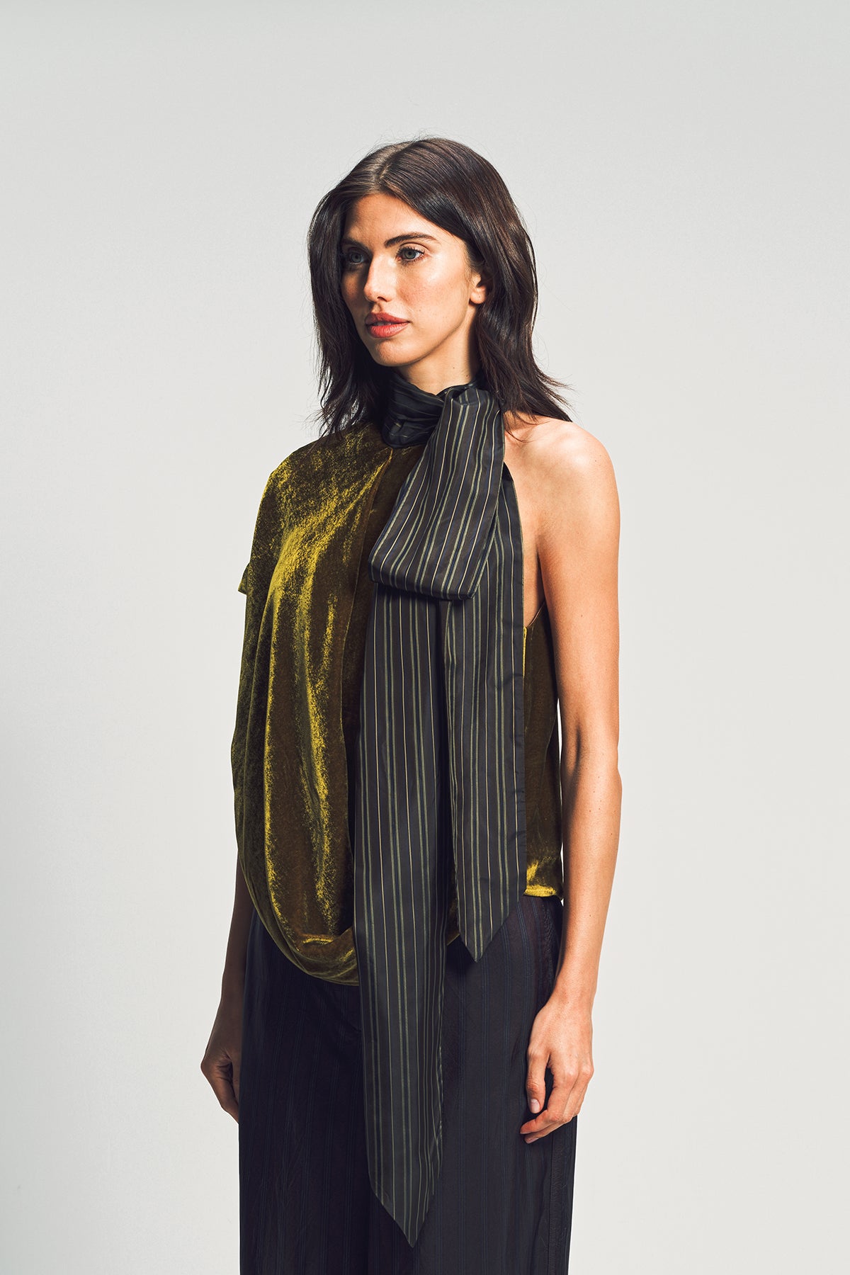 DRIES VAN NOTEN | CRESTA VELVET TOP
