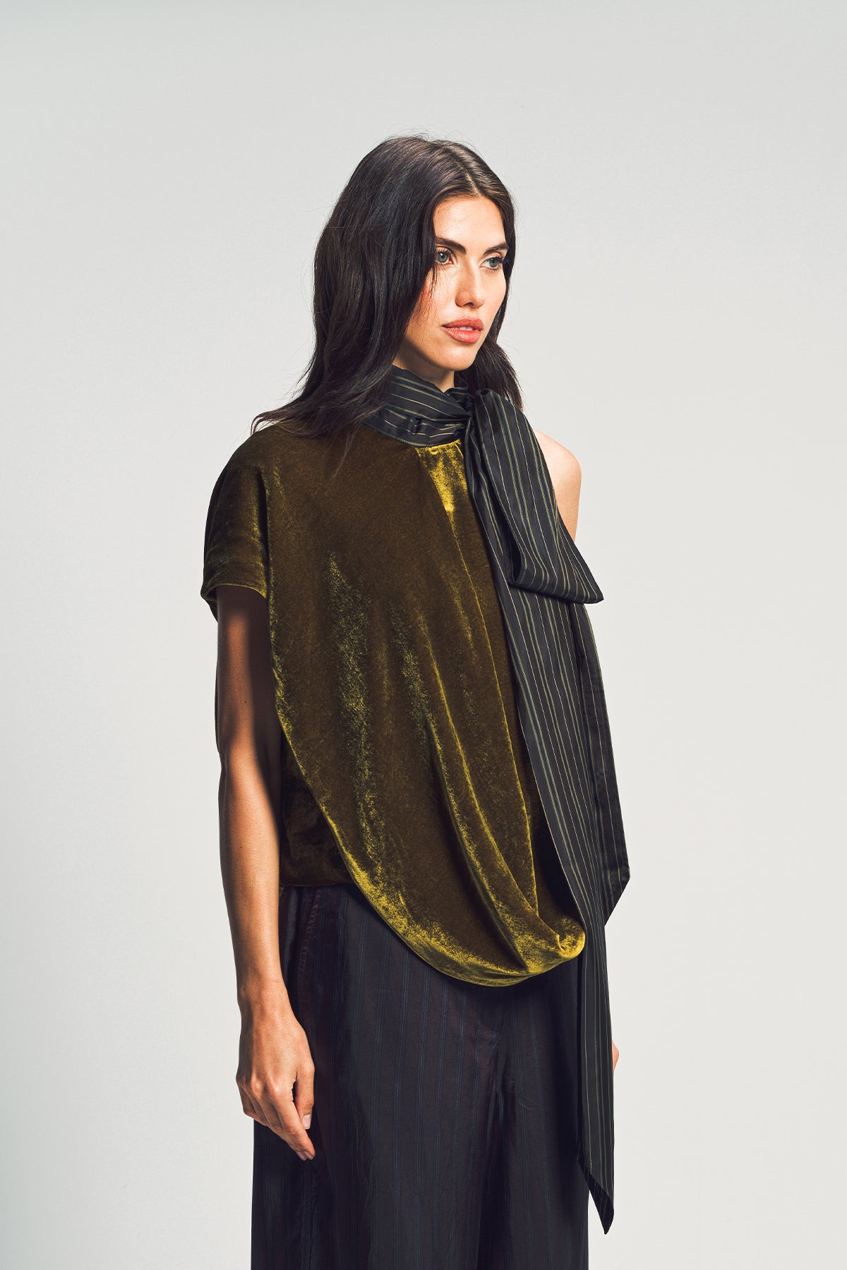 DRIES VAN NOTEN | CRESTA VELVET TOP