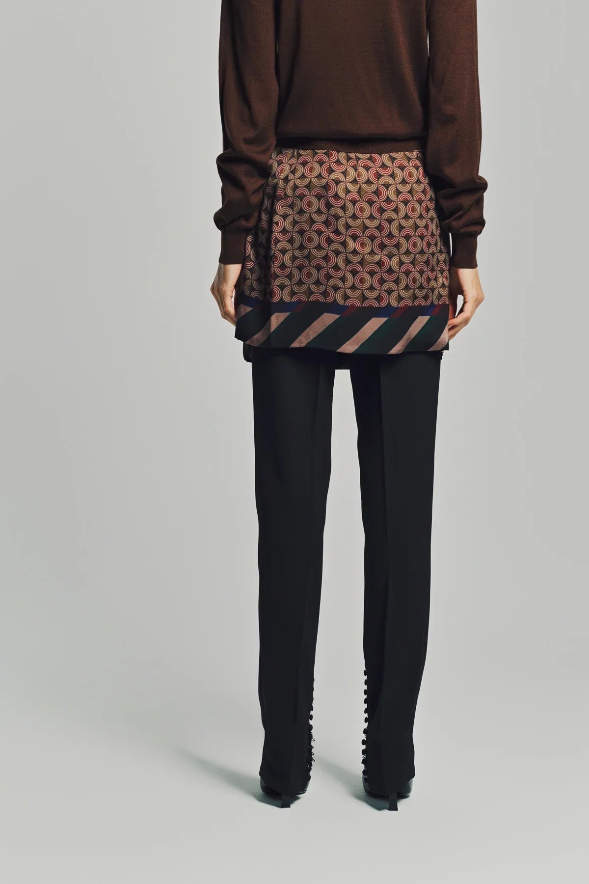 DRIES VAN NOTEN | PRINTED WRAP SKIRT