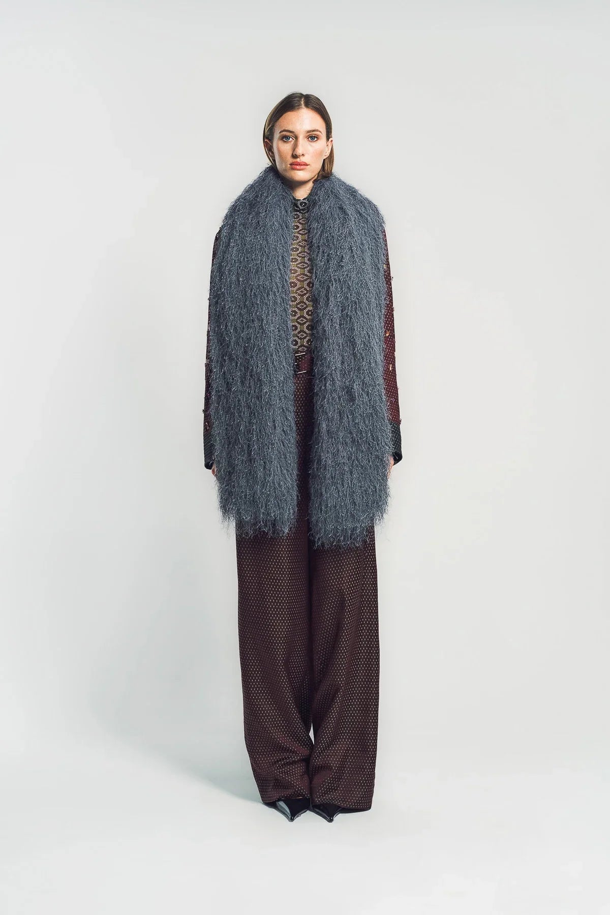 DRIES VAN NOTEN | FRINGE SCARF