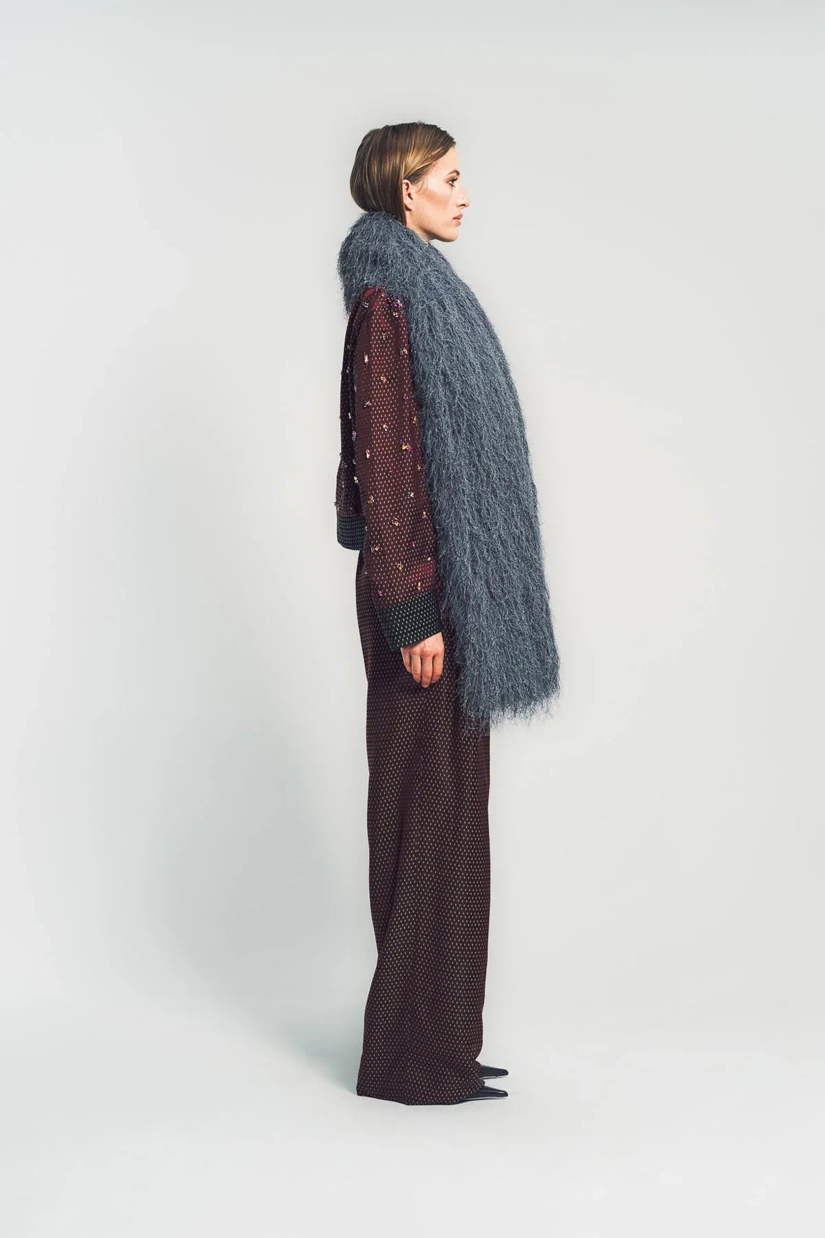 DRIES VAN NOTEN | FRINGE SCARF