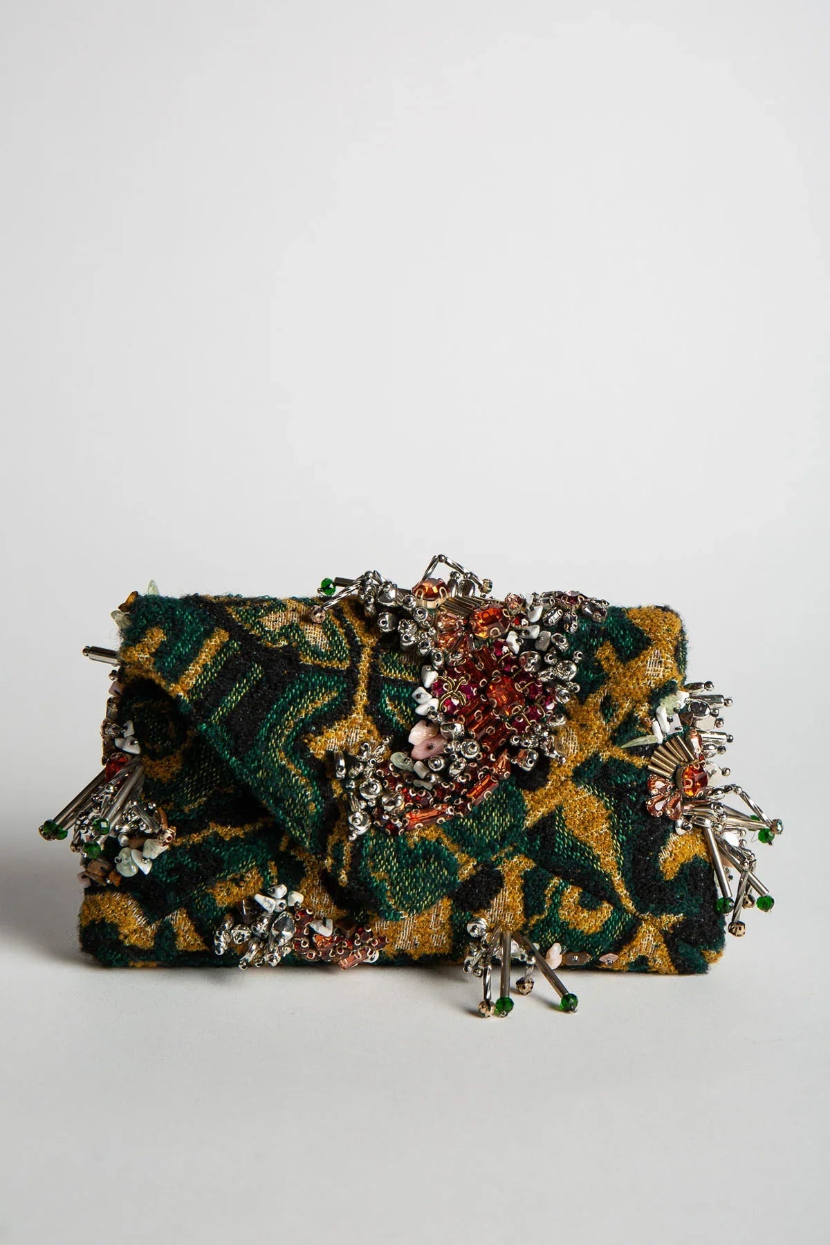 DRIES VAN NOTEN | EMBELLISHED ENVELOPE BAG