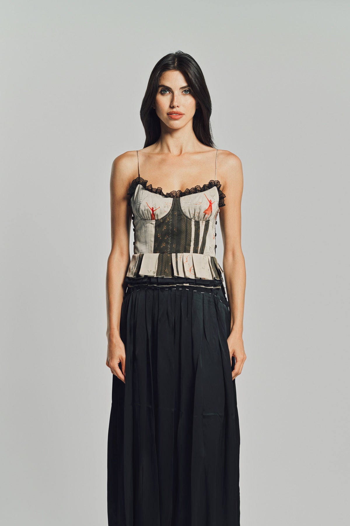 MERUERT TOLEGEN | INNER WORLD PLEATED TOP