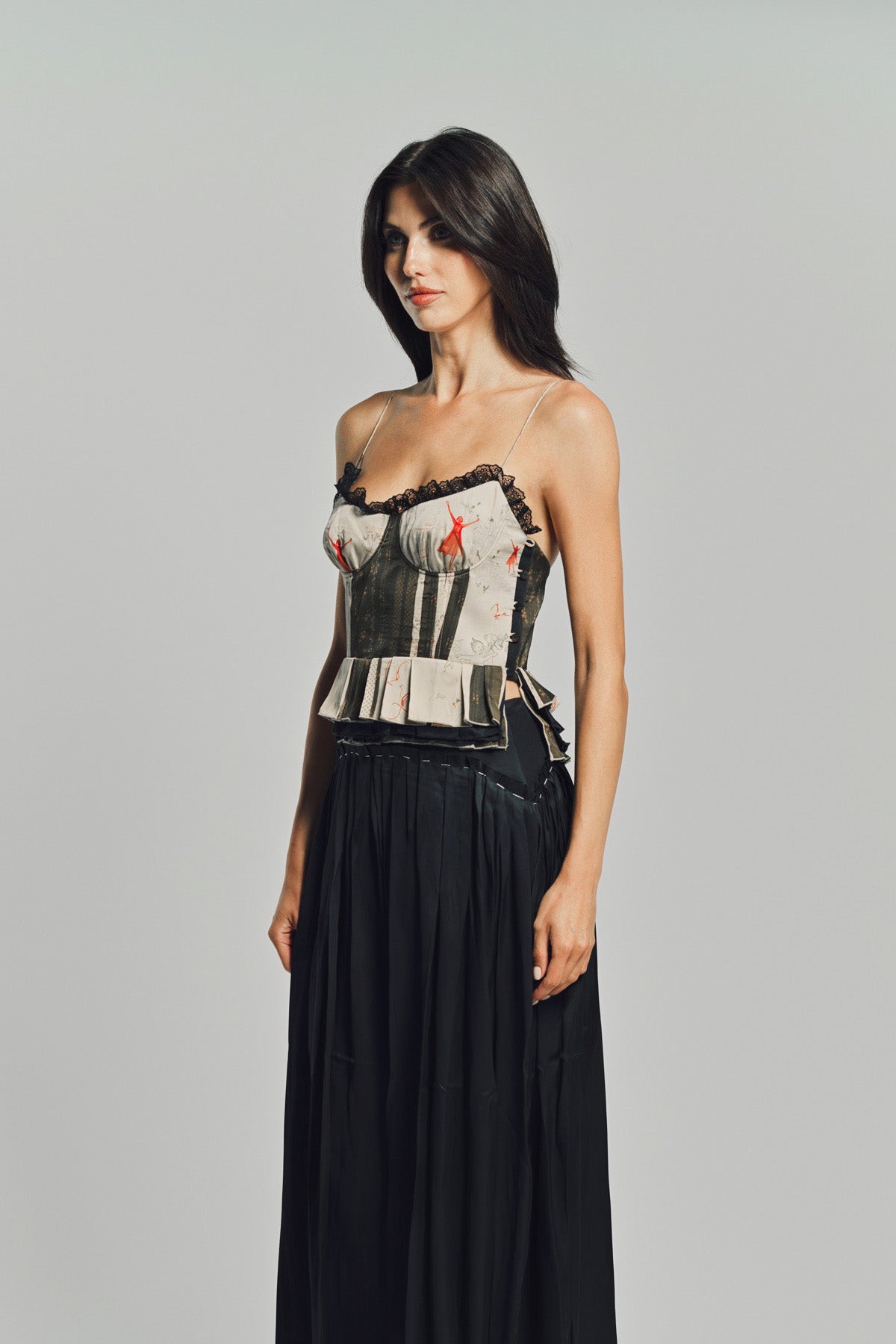 MERUERT TOLEGEN | INNER WORLD PLEATED TOP