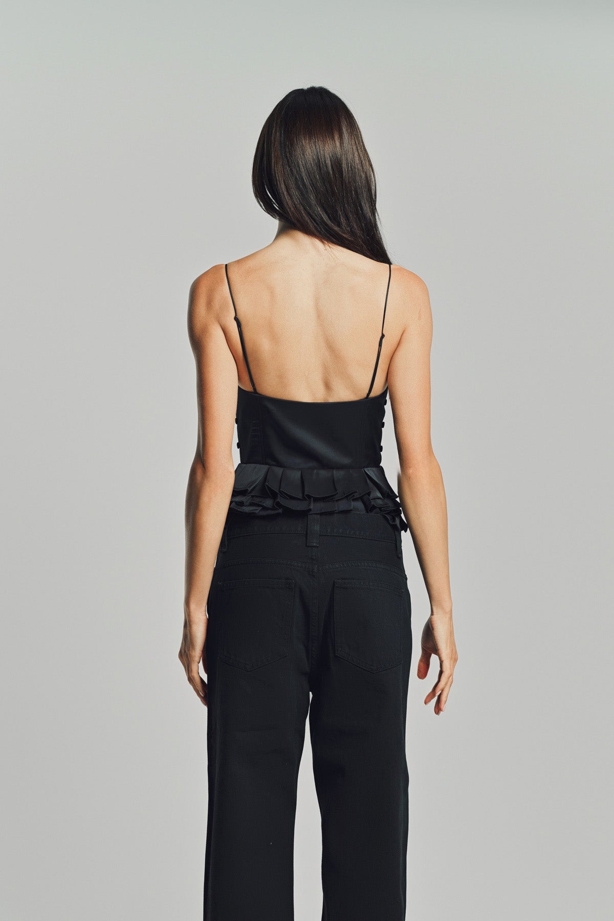 MERUERT TOLEGEN | LIQUID PLEATED TOP