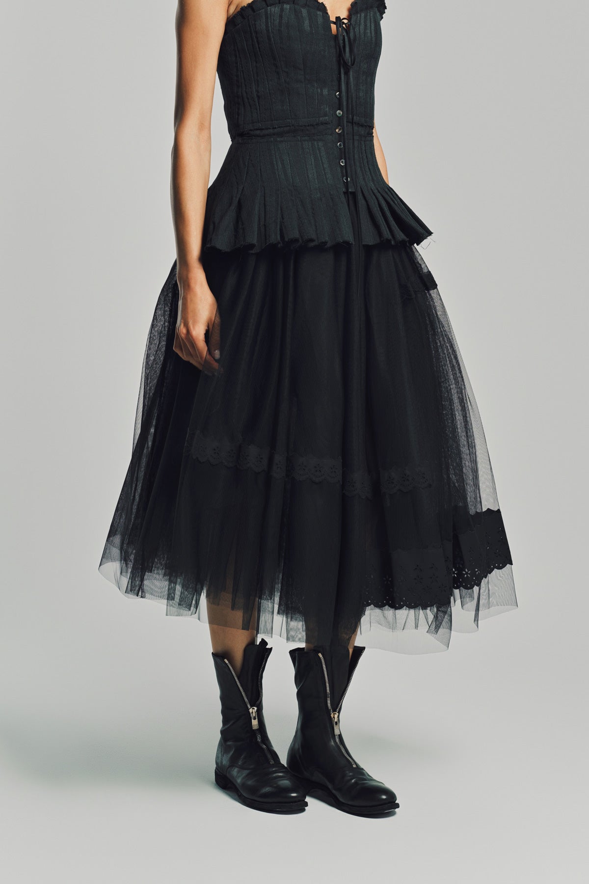 MERUERT TOLEGEN | VOLUME TULLE SKIRT