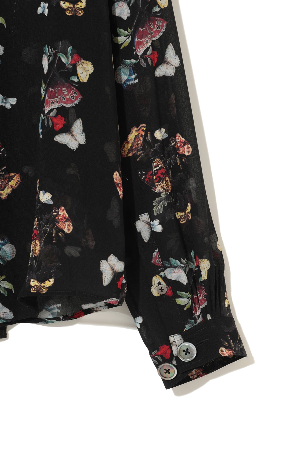 UNDERCOVER | PRINTED LONG SLEEVE BLOUSE