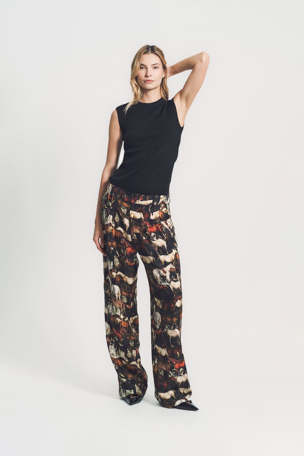 LIBERTINE | ‘TAKE THE REINS’ BAGGY TROUSERS