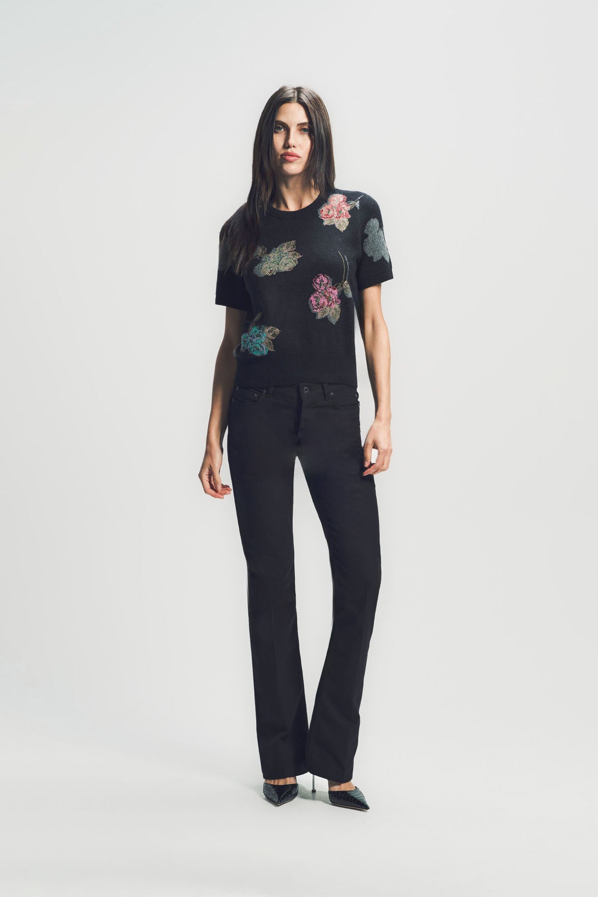 LIBERTINE | ‘PRIMROSE SHADOWS’ SHORT SLEEVE PULLOVER