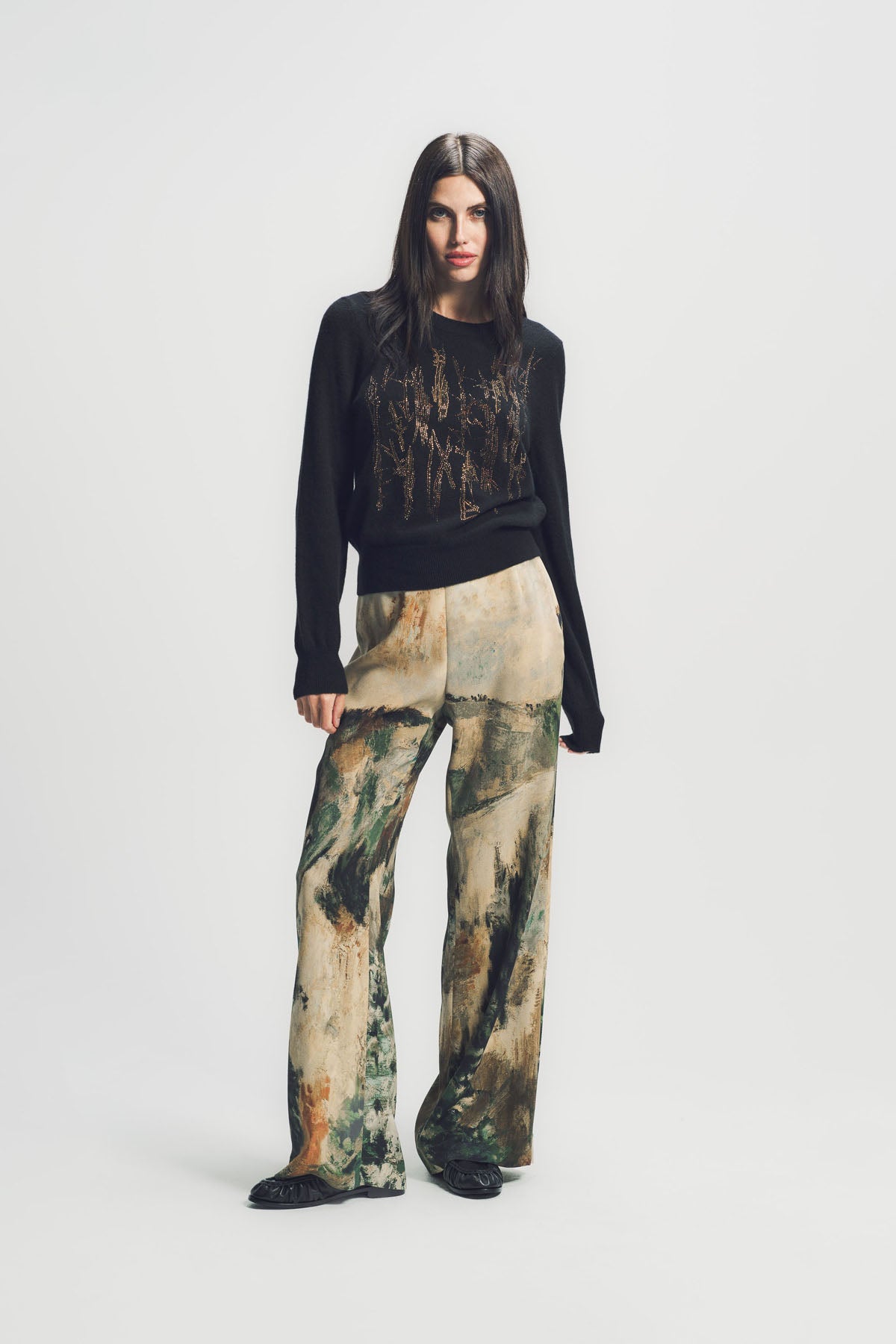 LIBERTINE | ‘CROWN OF THORNS’ SHRUNKEN PULLOVER SWEATER