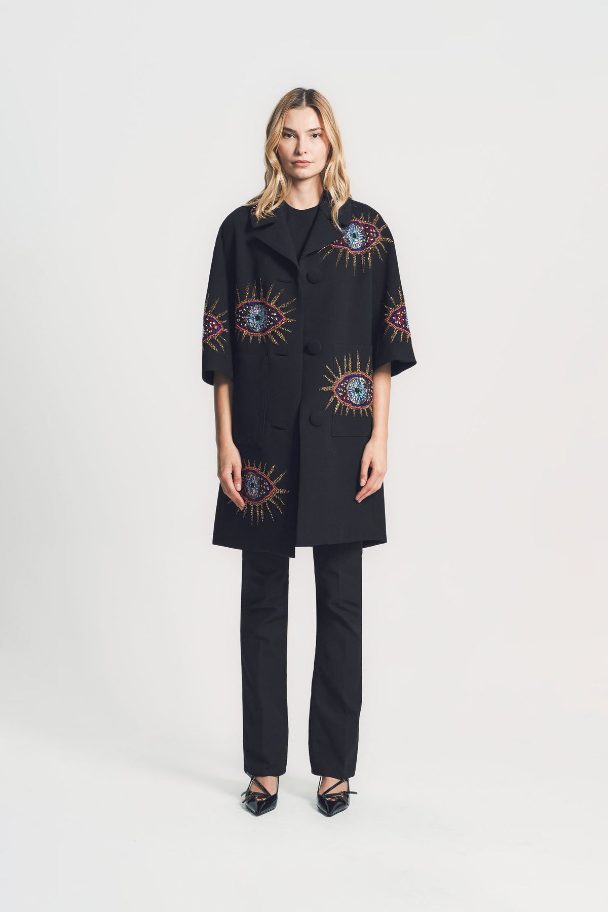 LIBERTINE | ‘NAZAR’ PATCH POCKET COAT