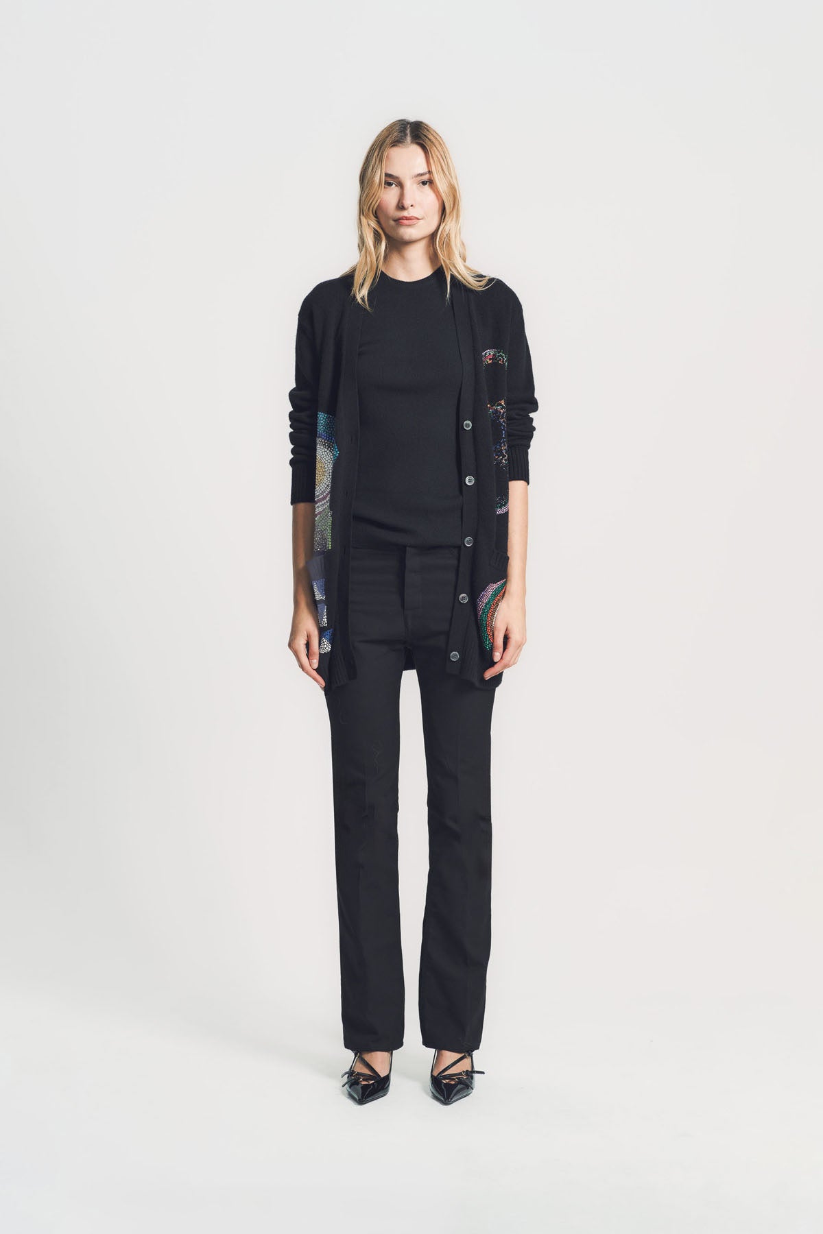 LIBERTINE | ‘SONIA CRYSTAL’ OVERSIZED CARDIGAN