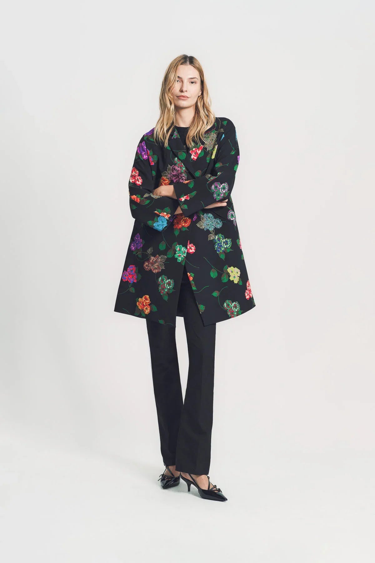 LIBERTINE | ‘ANTIQUE PRIMROSE’ NOTCHED LAPEL COAT
