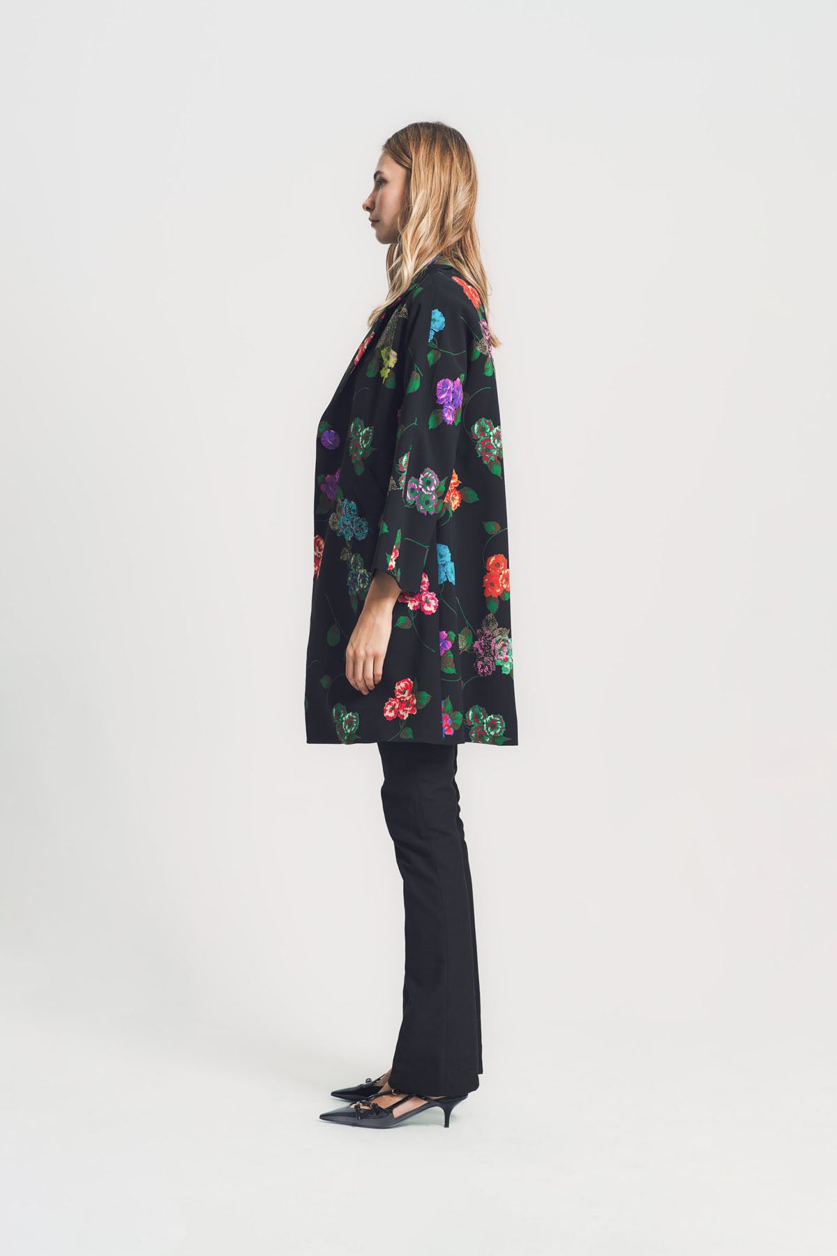 LIBERTINE | ‘ANTIQUE PRIMROSE’ NOTCHED LAPEL COAT