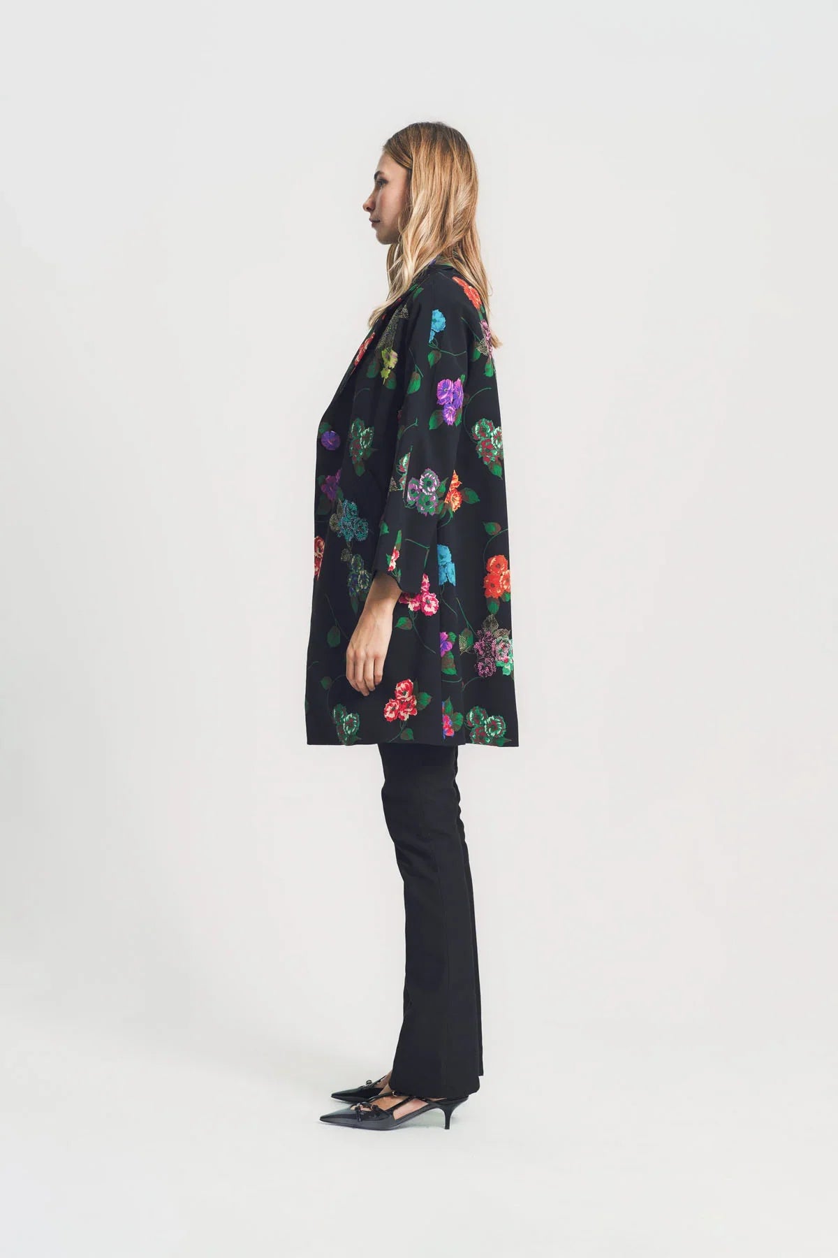 LIBERTINE | ‘ANTIQUE PRIMROSE’ NOTCHED LAPEL COAT